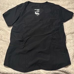 Black greys anatomy scrub top